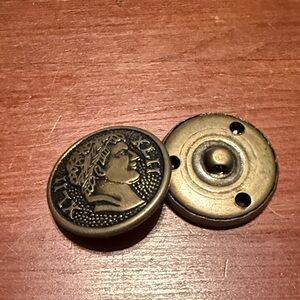 Vintage Style Metal Buttons